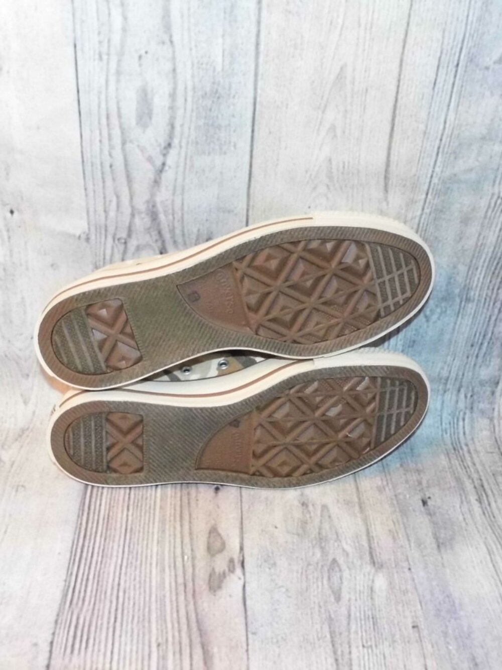 CONVERSE Chuck Taylor All Star OX Brown Camouflage Sneakers Womens Size 8 - Picture 2 of 8